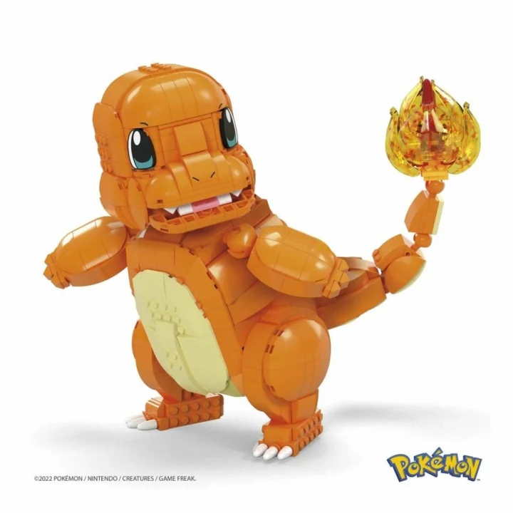 Mey İthalat® HHL13 MEGA™ Pokémon™ Jumbo Charmander 750 parça +10 yaş