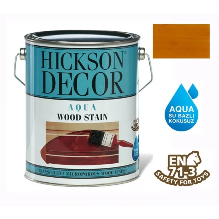 Mey İthalat® Hickson Decor Aqua Su Bazlı 2,5 LT Natural