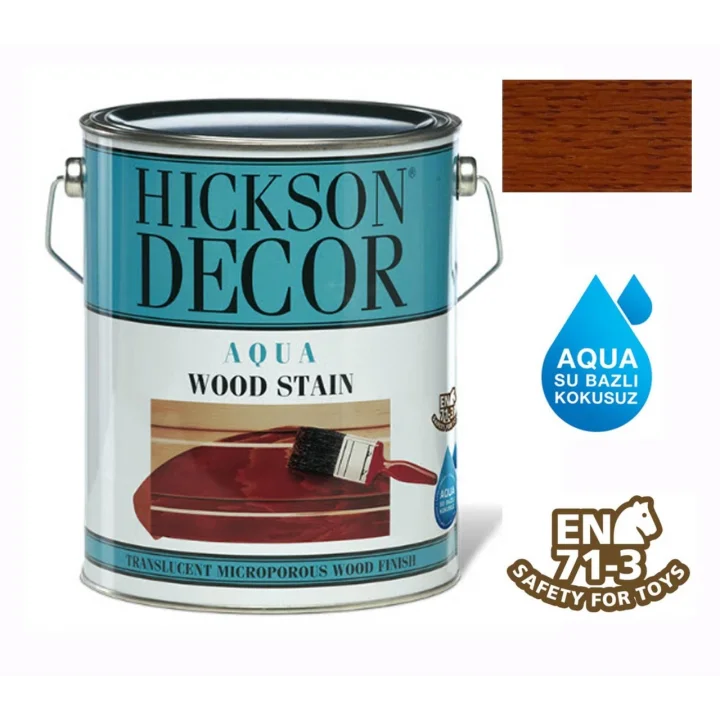 Mey İthalat® Hickson Decor Aqua Su Bazlı 2,5 LT Teak