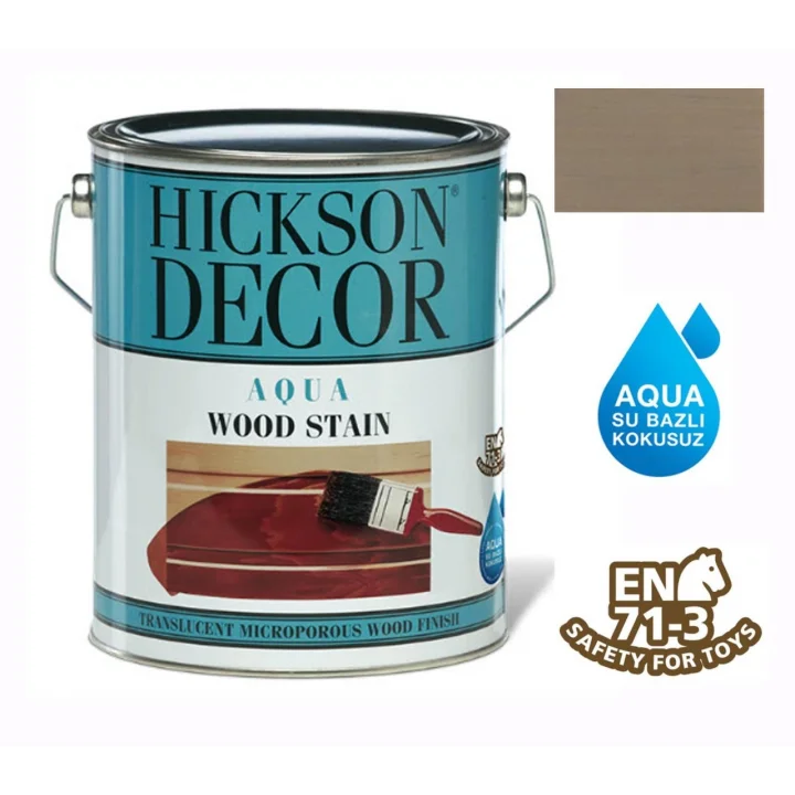 Mey İthalat® Hickson Decor Aqua Su Bazlı 2,5 LT Warm Grey