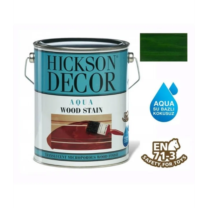 Mey İthalat® Hickson Decor Aqua Su Bazlı 5 LT Olive