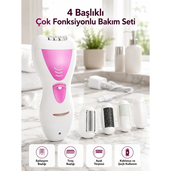 Mey İthalat® HK-7600 EPİLATÖR