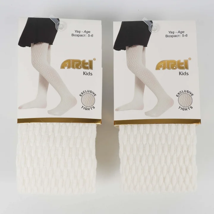 Mey İthalat® Homeros Kız Külotlu 300418 Beyaz