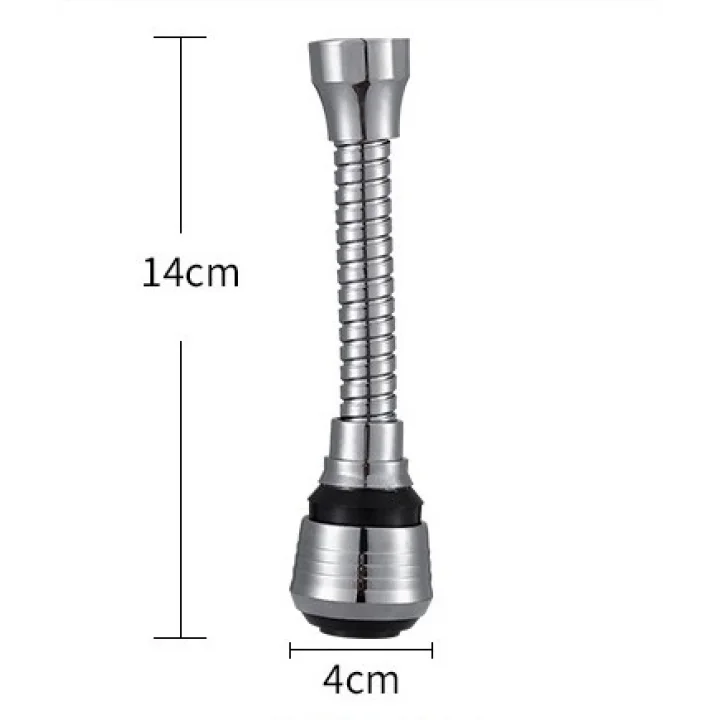 Mey İthalat® Hortumlu Esnek Su Tasarruflu 2 Modlu Musluk Başlığı