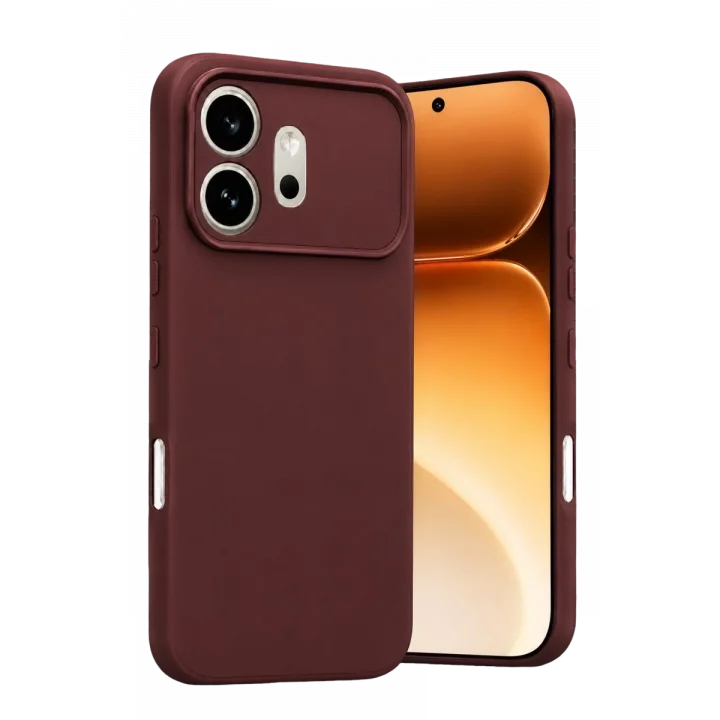 Mey İthalat®  Huawei Honor 600 First Silikon - Bordo