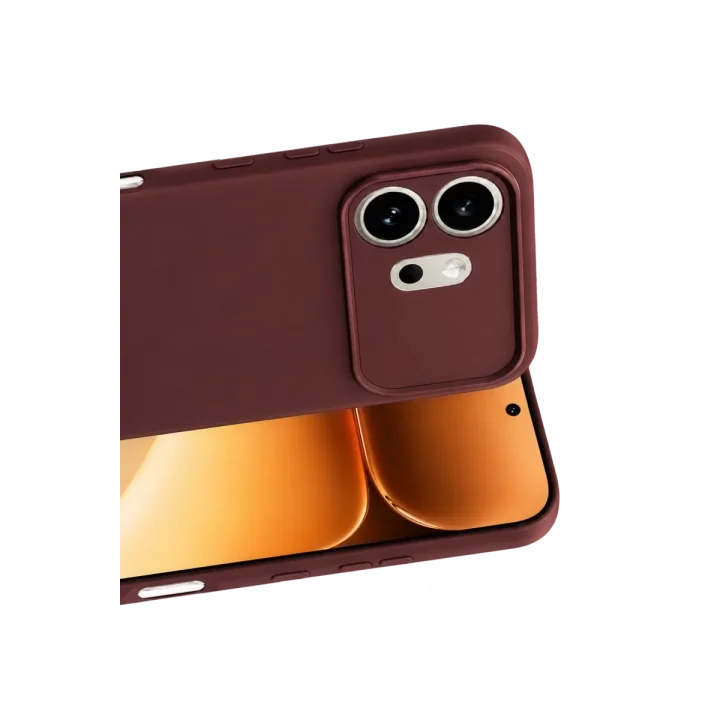 Mey İthalat®  Huawei Honor 600 First Silikon - Bordo