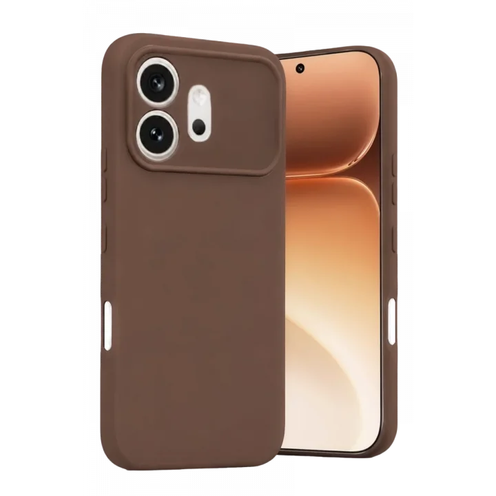 Mey İthalat®  Huawei Honor 600 First Silikon - Kahverengi