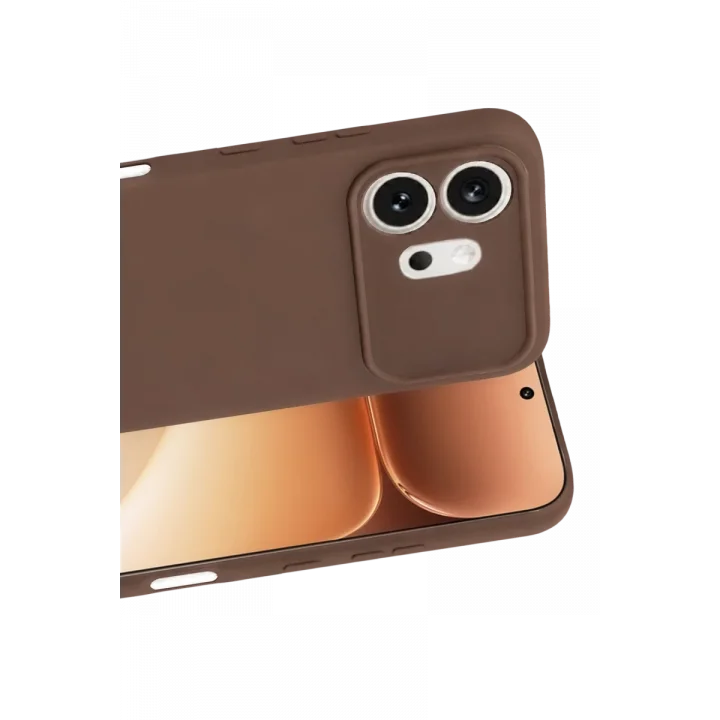 Mey İthalat®  Huawei Honor 600 First Silikon - Kahverengi