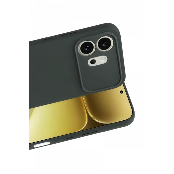 Mey İthalat®  Huawei Honor 600 First Silikon - Koyu Yeşil