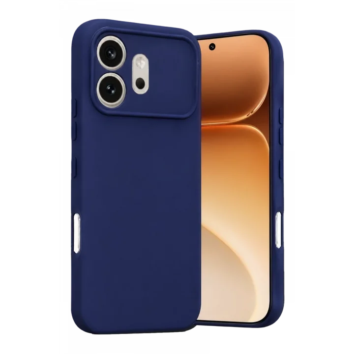 Mey İthalat®  Huawei Honor 600 First Silikon - Lacivert