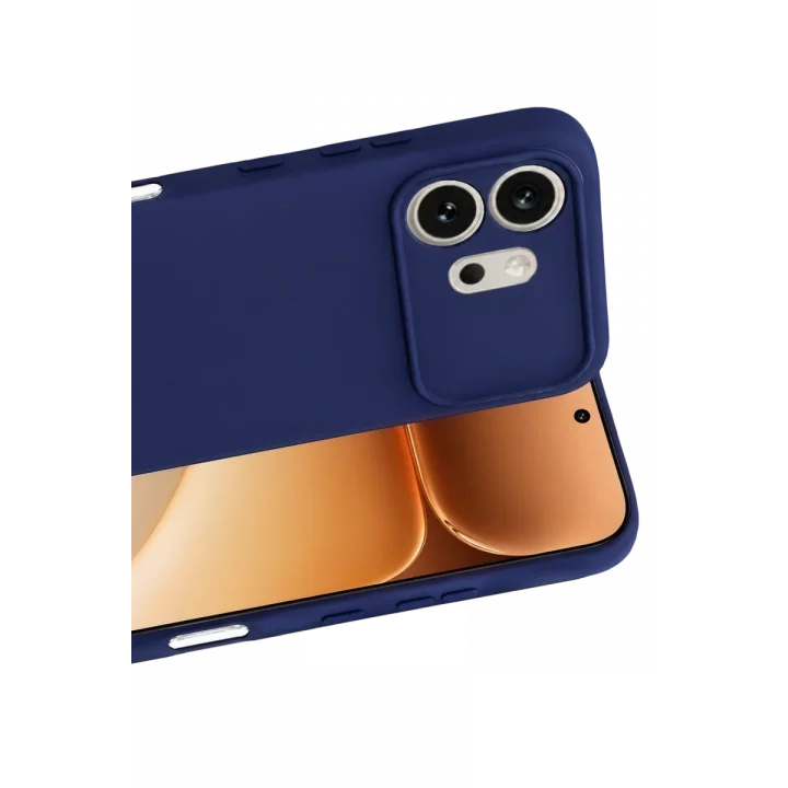 Mey İthalat®  Huawei Honor 600 First Silikon - Lacivert