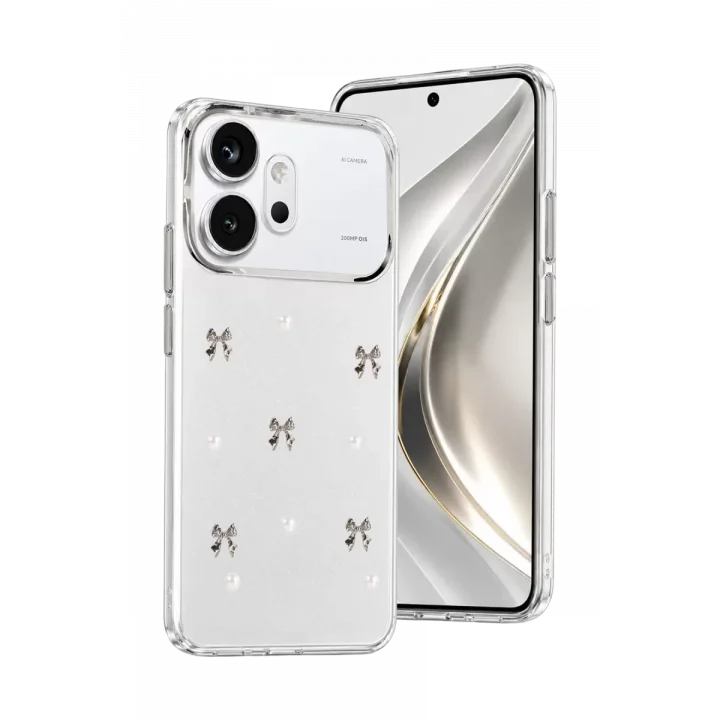 Mey İthalat®  Huawei Honor 600 Fiyonk Desenli Kapak - Desen 8