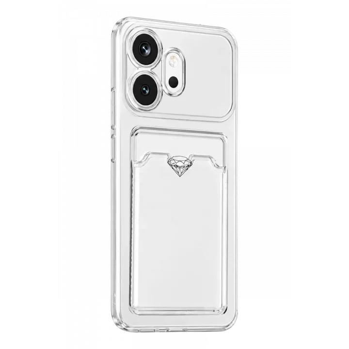 Mey İthalat®  Huawei Honor 600 Kart Şeffaf Silikon - Şeffaf