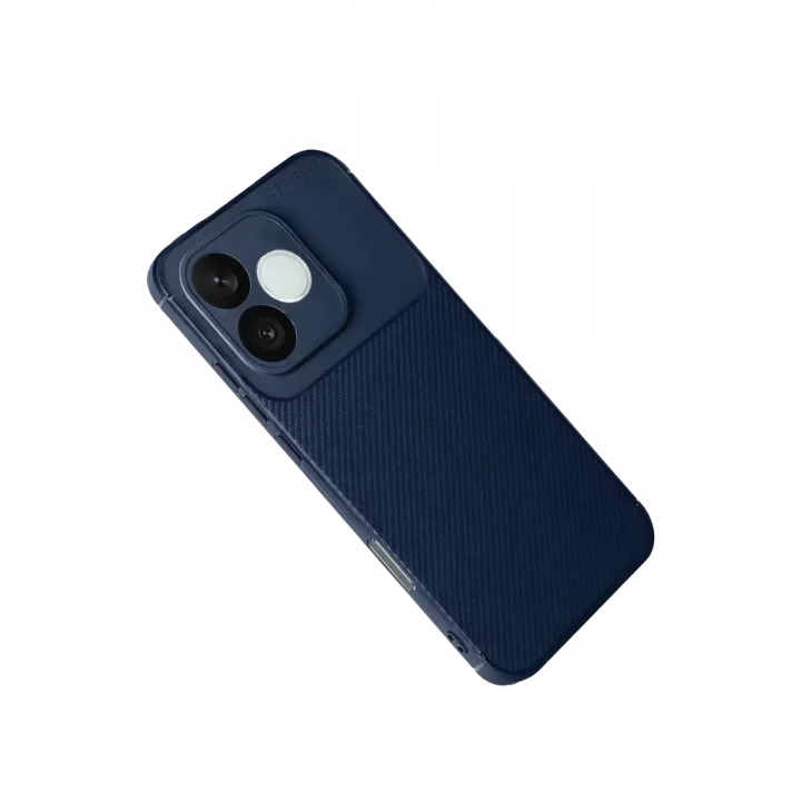 Mey İthalat®  Huawei Honor 600 Lite Auto Focus Karbon Kapak - Lacivert