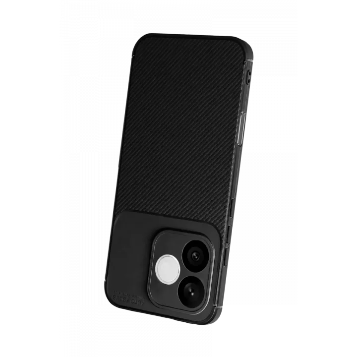 Mey İthalat®  Huawei Honor 600 Lite Auto Focus Karbon Kapak - Siyah