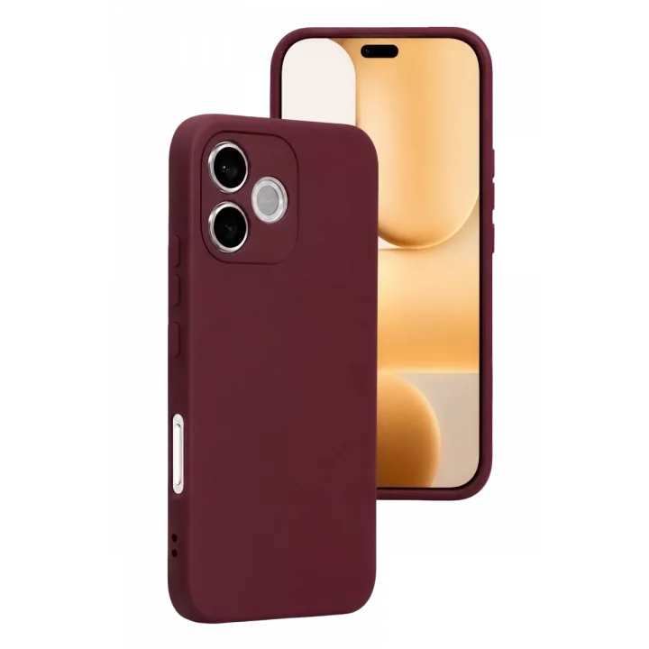 Mey İthalat®  Huawei Honor 600 Lite First Silikon - Bordo