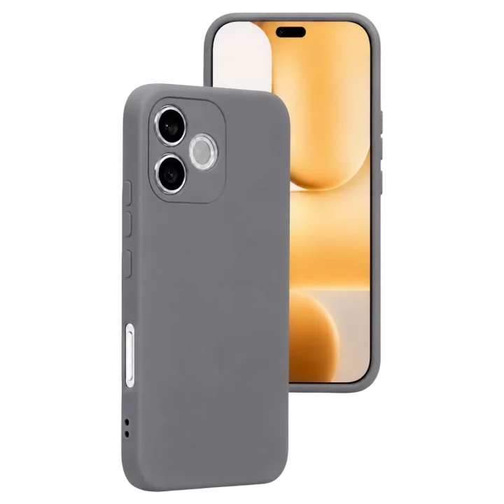 Mey İthalat®  Huawei Honor 600 Lite First Silikon - Gri
