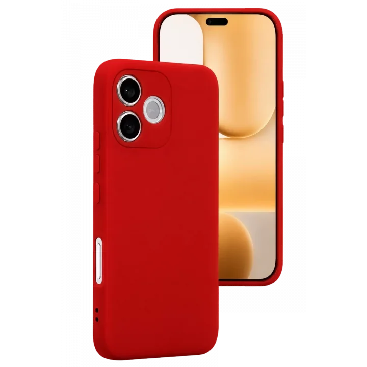 Mey İthalat®  Huawei Honor 600 Lite First Silikon - Kırmızı