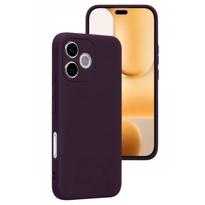 Mey İthalat®  Huawei Honor 600 Lite First Silikon - Mürdüm
