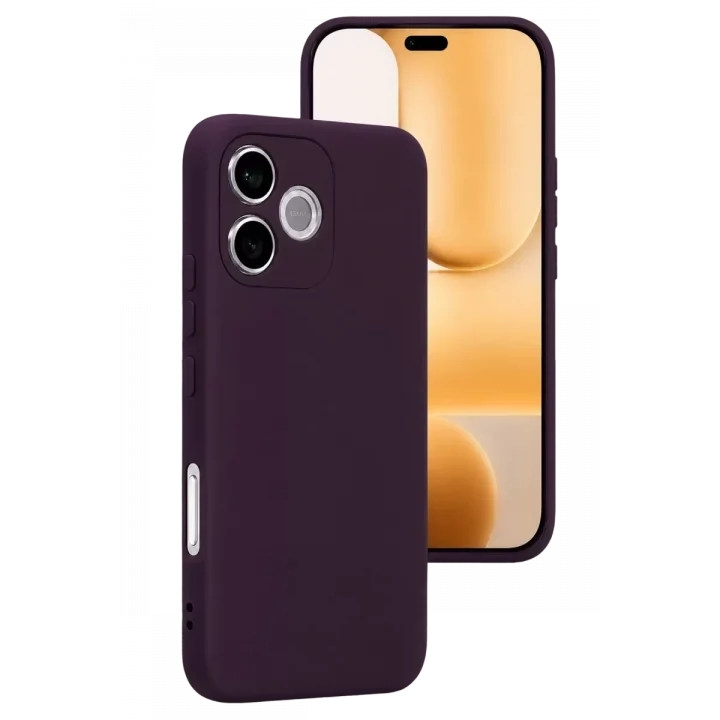 Mey İthalat®  Huawei Honor 600 Lite First Silikon - Mürdüm