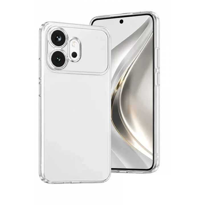 Mey İthalat®  Huawei Honor 600 Lüx Şeffaf Silikon - Şeffaf