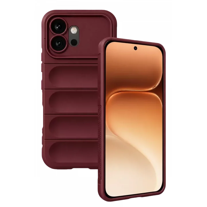 Mey İthalat®  Huawei Honor 600 Optimum Silikon - Bordo