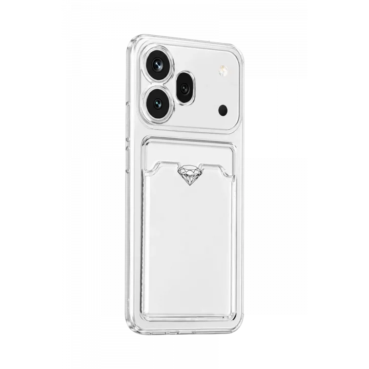Mey İthalat®  Huawei Honor 600 Pro Kart Şeffaf Silikon - Şeffaf