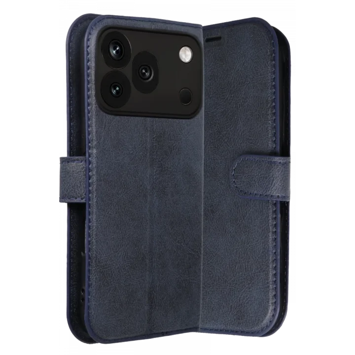 Mey İthalat®  Huawei Honor 600 Pro Trend S Plus Kapaklı Kılıf - Lacivert