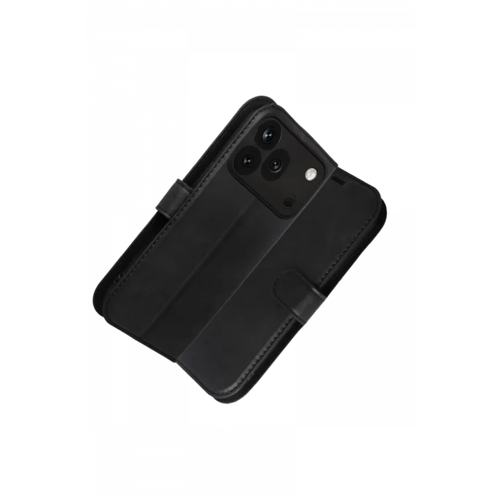 Mey İthalat®  Huawei Honor 600 Pro Trend S Plus Kapaklı Kılıf - Siyah