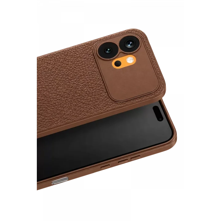 Mey İthalat®  Huawei Honor 600 Thermax Silikon Kılıf - Kahverengi