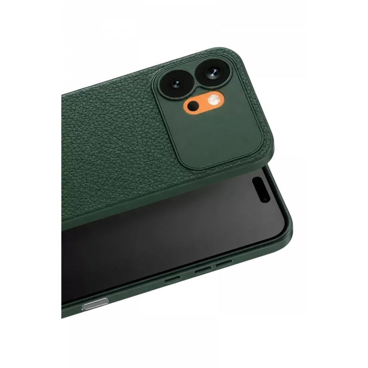 Mey İthalat®  Huawei Honor 600 Thermax Silikon Kılıf - Koyu Yeşil
