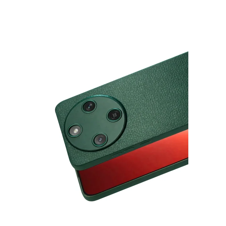 Mey İthalat®  Huawei Honor Magic 8 Lite Thermax Silikon Kılıf - Koyu Yeşil