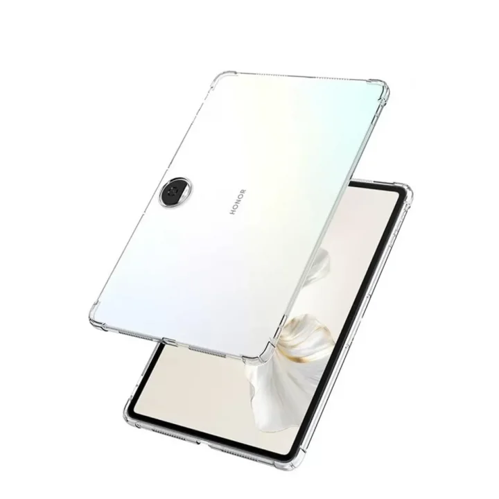 Mey İthalat®  Huawei Honor Pad 9 Kılıf Anti Shock Tablet Silikon - Şeffaf