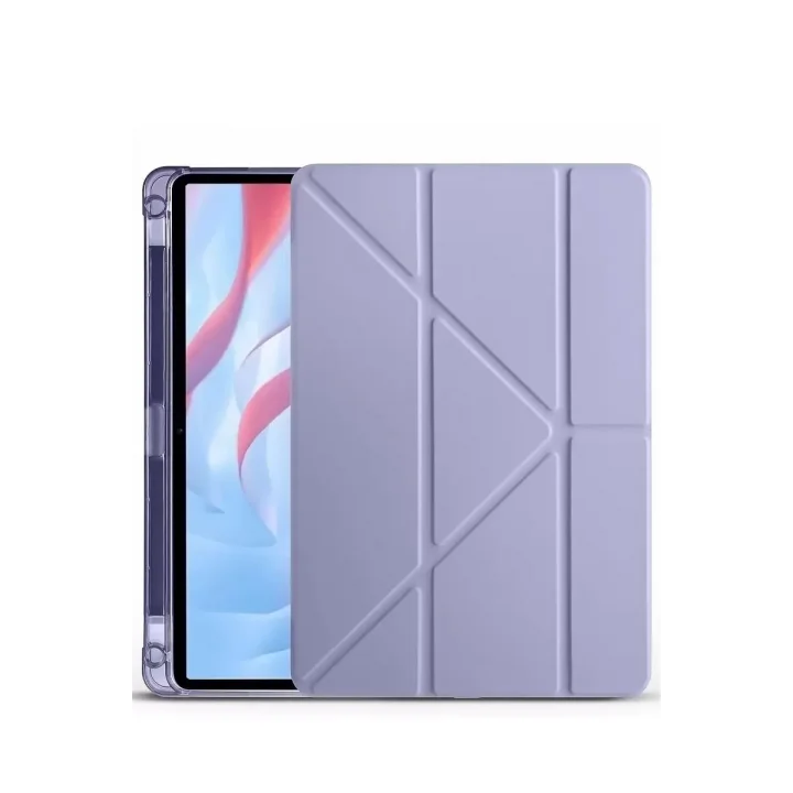 Mey İthalat®  Huawei Honor Pad X9A Kalemlikli Mars Tablet Kılıfı - Lila