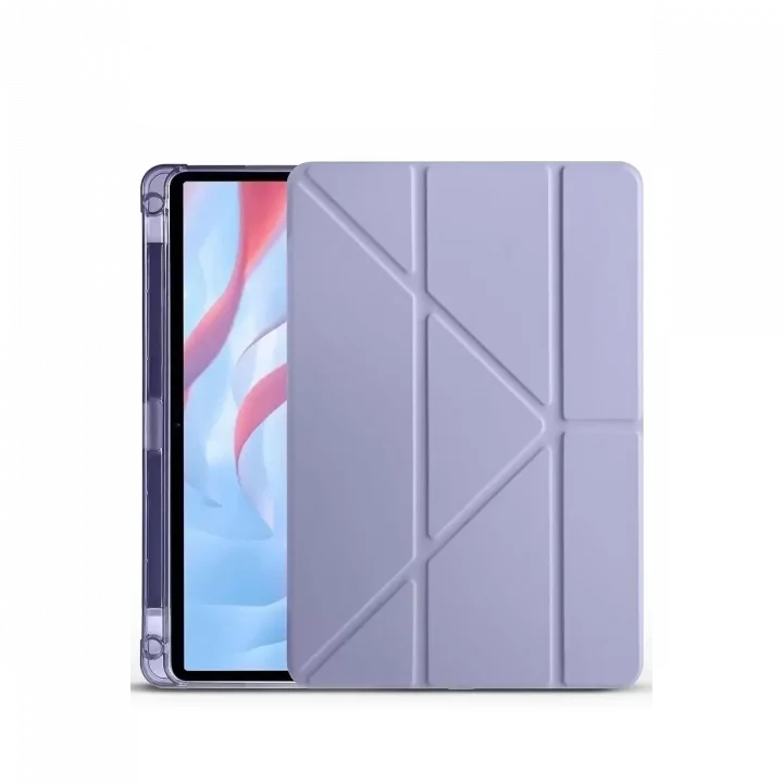 Mey İthalat®  Huawei Honor Pad X9A Kalemlikli Mars Tablet Kılıfı - Lila