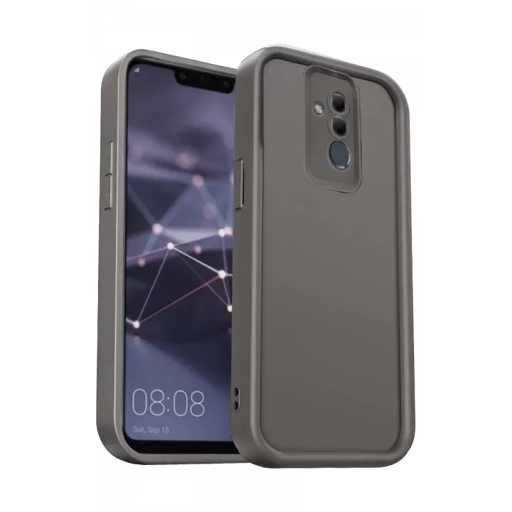 Mey İthalat®  Huawei Mate 20 Lite Kılıf Viera Silikon - Gri