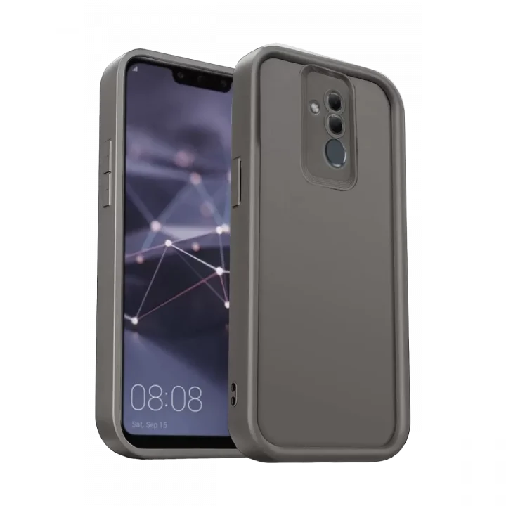 Mey İthalat®  Huawei Mate 20 Lite Kılıf Viera Silikon - Gri