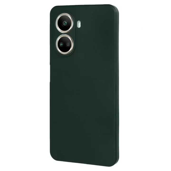 Mey İthalat®  Huawei Nova 10 SE Kılıf First Silikon - Koyu Yeşil
