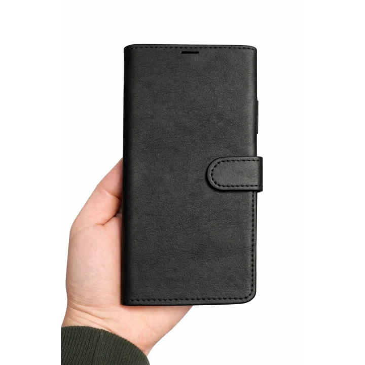 Mey İthalat®  Huawei Nova 9 SE Trend S Plus Kapaklı Kılıf - Siyah