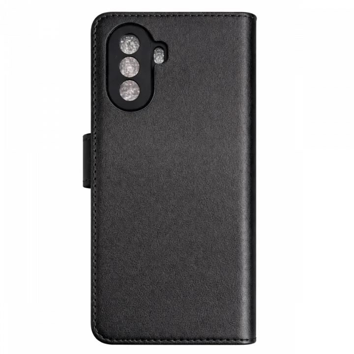 Mey İthalat®  Huawei Nova Y70 Trend S Plus Kapaklı Kılıf - Siyah