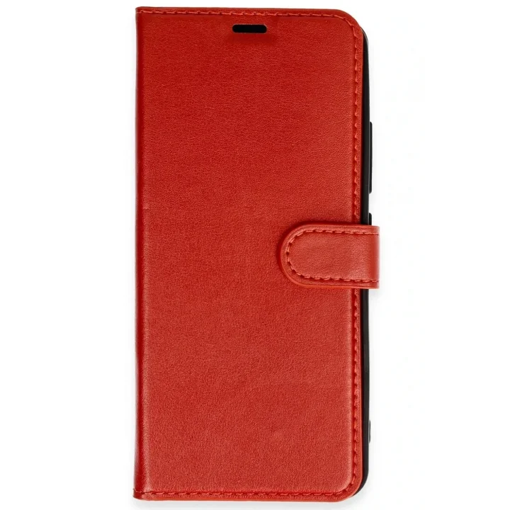 Mey İthalat®  Huawei Nova Y90 Trend S Plus Kapaklı Kılıf - Kırmızı