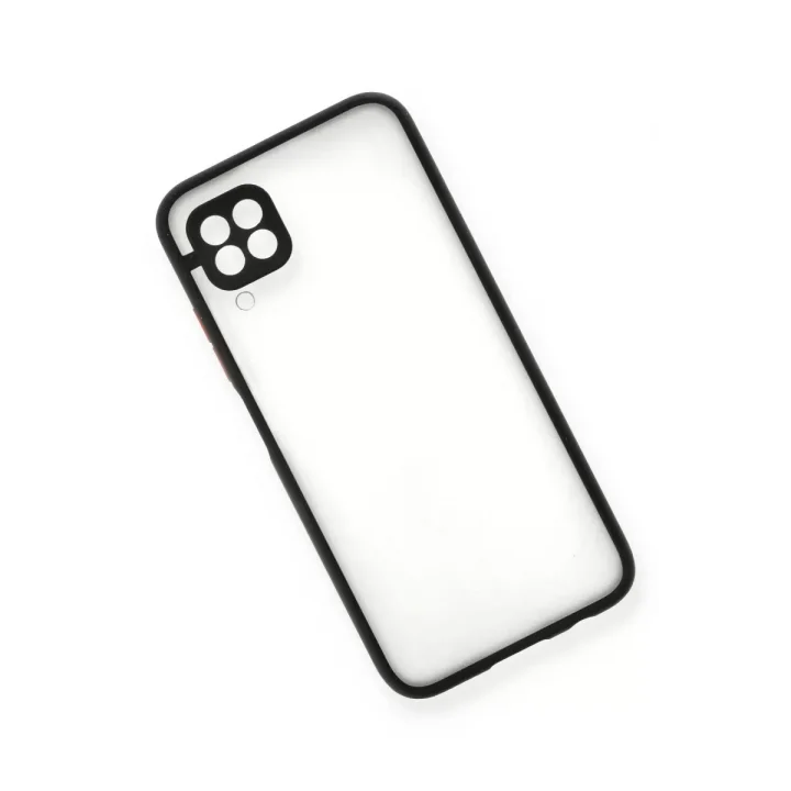 Mey İthalat®  Huawei P40 Lite Kılıf Montreal Silikon Kapak - Siyah