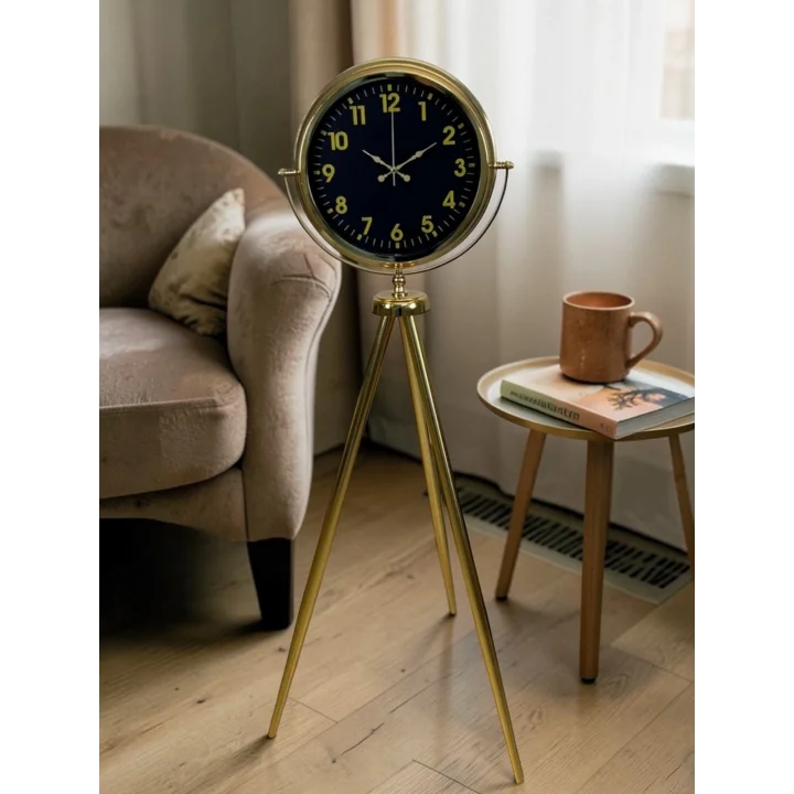 Mey İthalat® Imperial Gold Tripod Ayaklı Saat