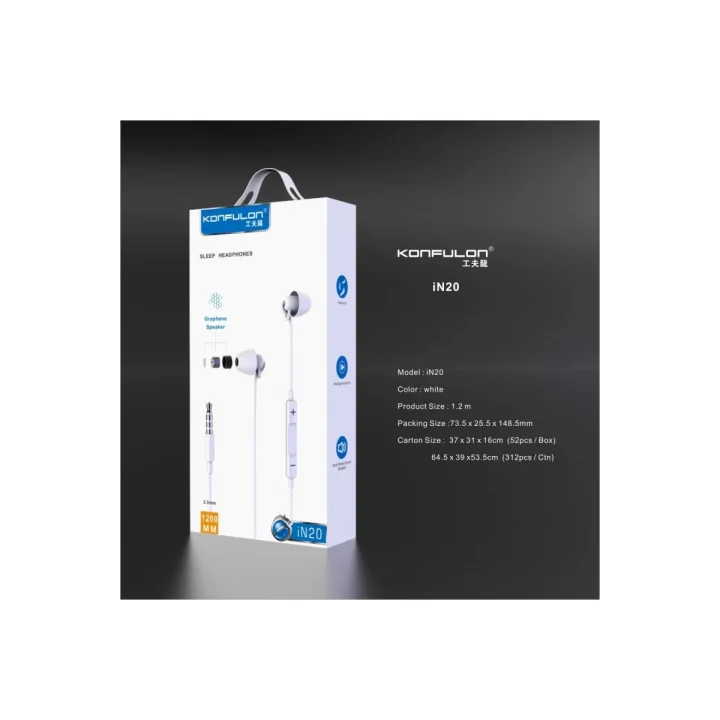 Mey İthalat®  in20 Kulak İçi Kulaklık