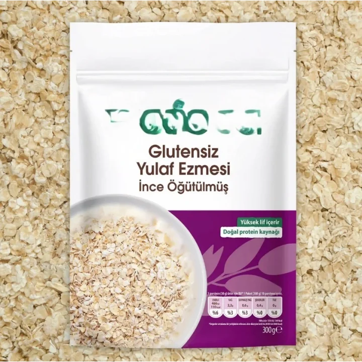 Mey İthalat® İnce Öğütülmüş Glutensiz Yulaf Ezmesi 300 Gr