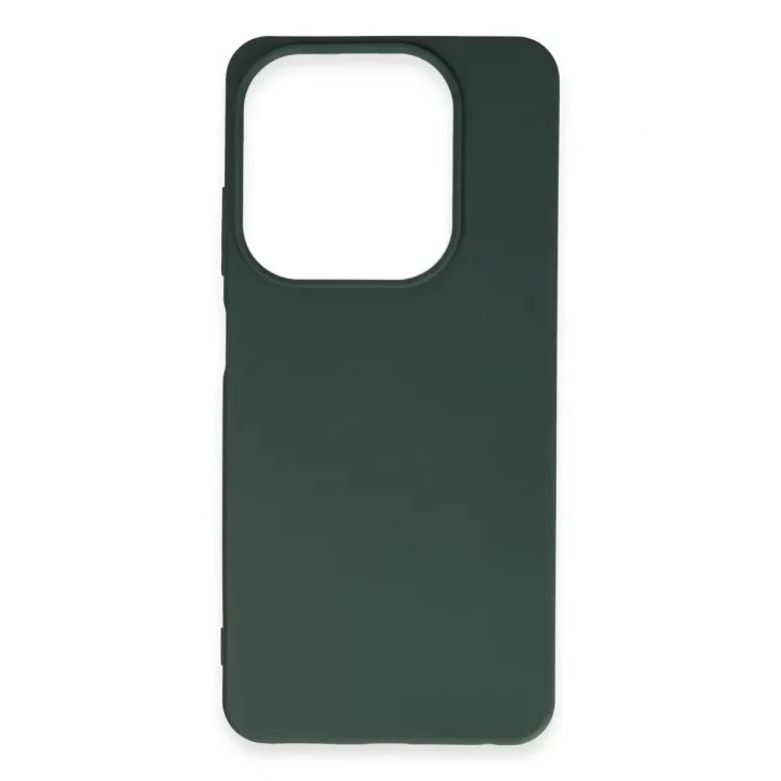 Mey İthalat®  İnfinix Hot 40i Kılıf First Silikon - Koyu Yeşil