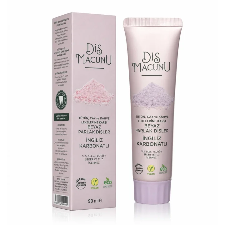 Mey İthalat® İngiliz Karbonatlı Diş Macunu 90 ml