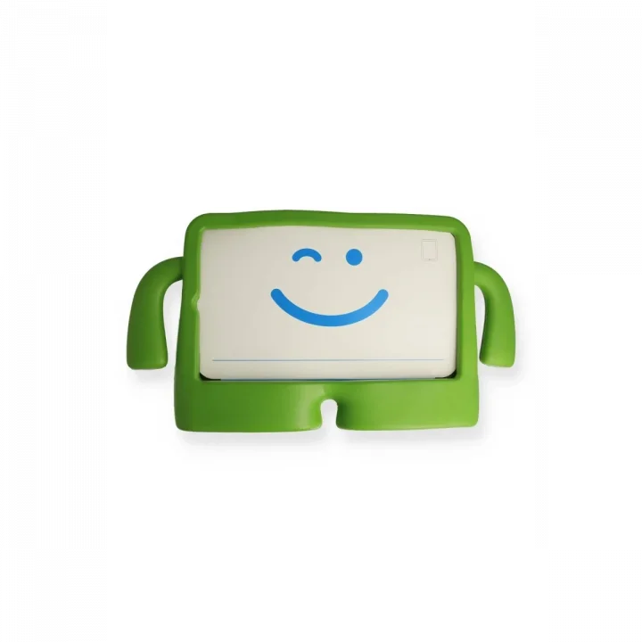 Mey İthalat®  iPad 10.2 (7.nesil) Kılıf Karakter Tablet Silikon - Yeşil