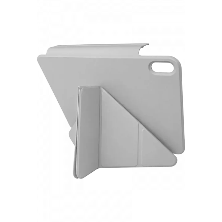 Mey İthalat®   iPad 2025 10.9 10.Nesil (A16) Edz Manyetik Standlı Tablet Kılıfı - Gri
