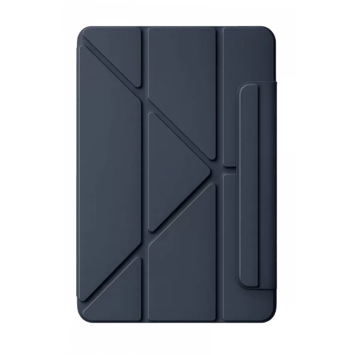 Mey İthalat®   iPad 2025 10.9 10.Nesil (A16) Edz Manyetik Standlı Tablet Kılıfı - Lacivert